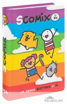 FRANCO COSIMO PANINI EDITORE - AGENDA 16M MEDIUM COMIX SCOTTECS BY SIO RAINBOW - 69500RA